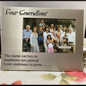 Ganz Four Generations Family photo frame